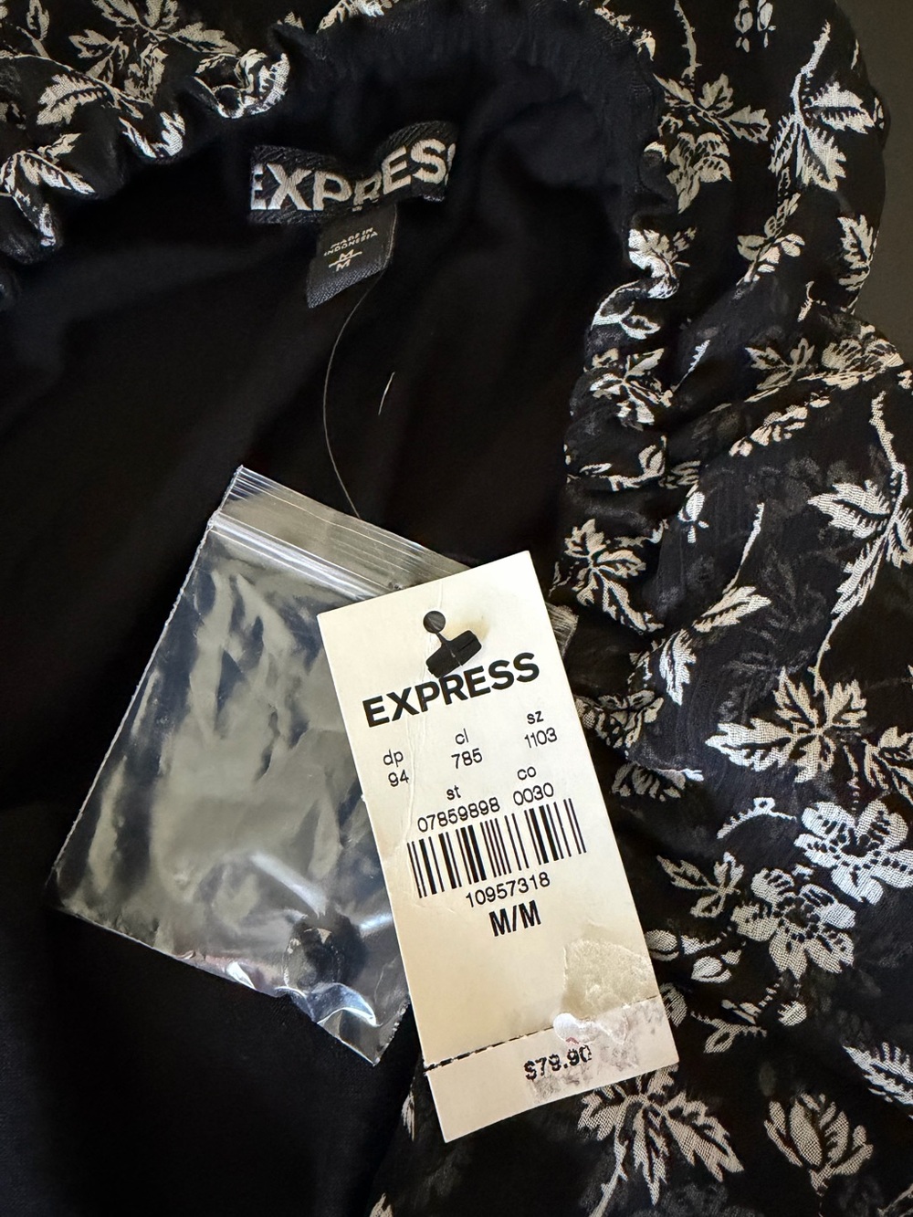 Express Tiered Ruffle Midi Dress - Picture 11 of 11